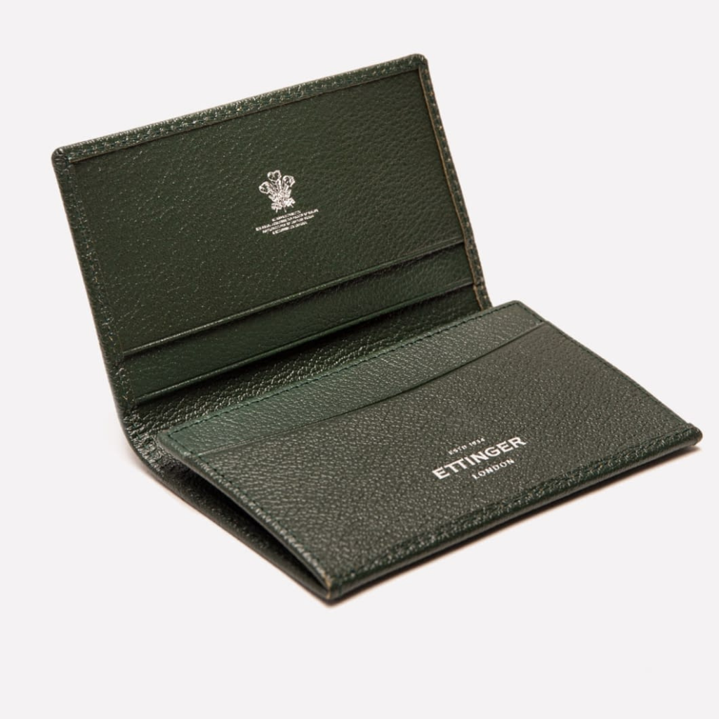 Capra Visiting Card Case (Forest Green)