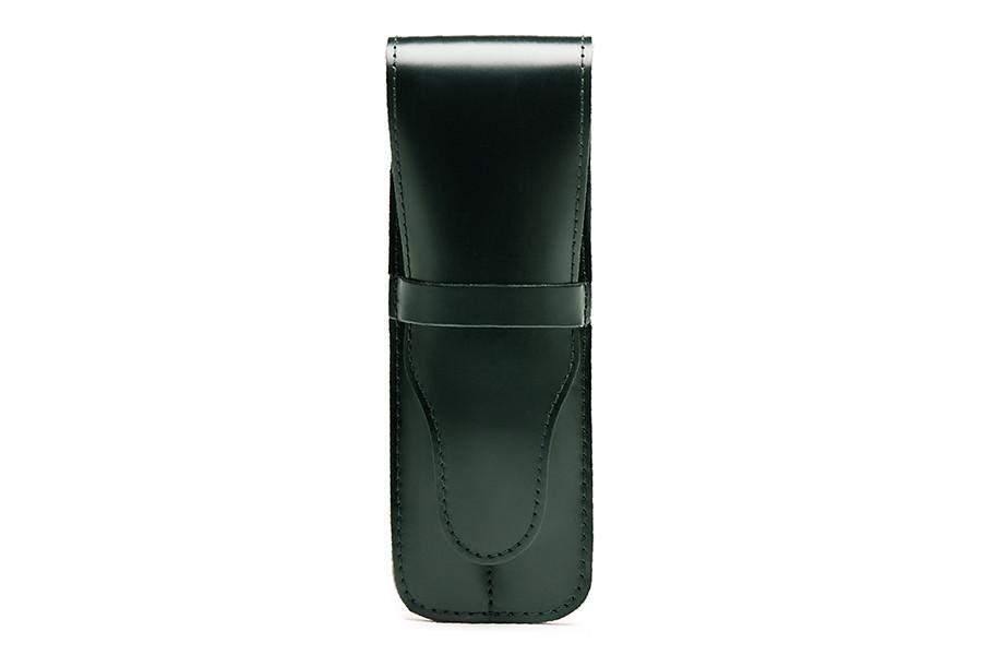 Double Pen Case - Green (Personalisation) - onlybrown