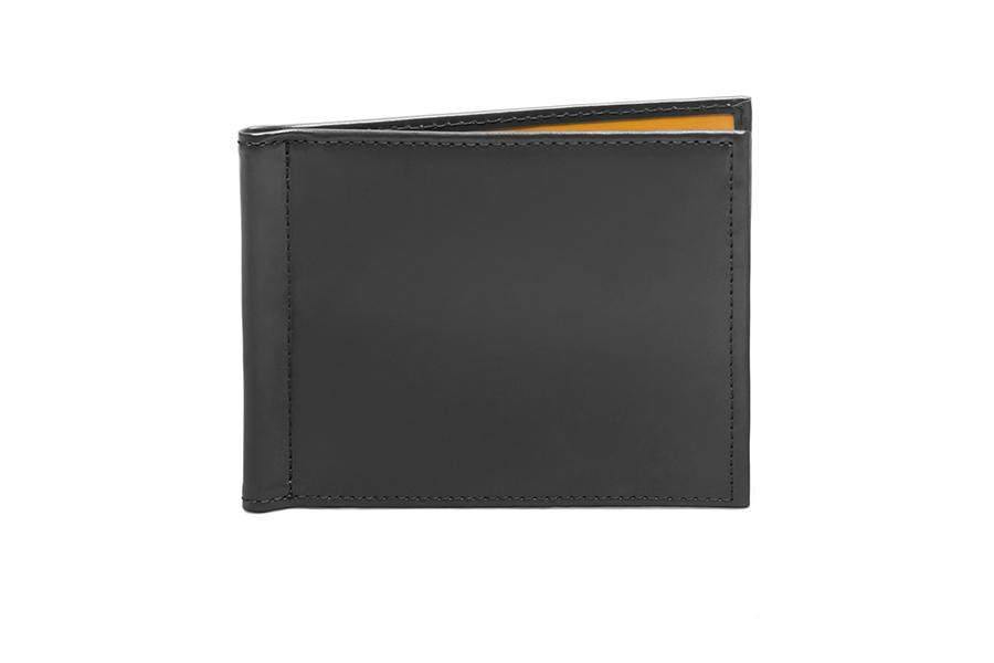 Bridle Money Clip Wallet - Ettinger Grey - onlybrown