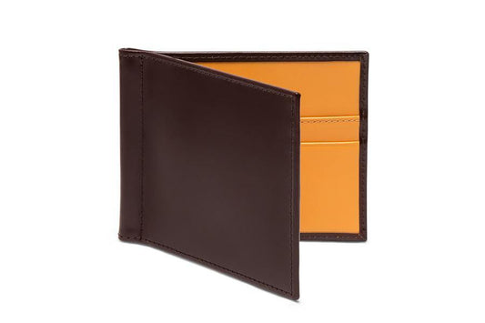 Bridle Nut Money Clip Wallet - onlybrown