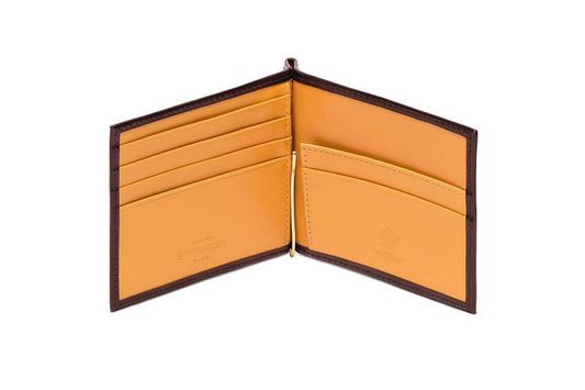 Bridle Nut Money Clip Wallet - onlybrown