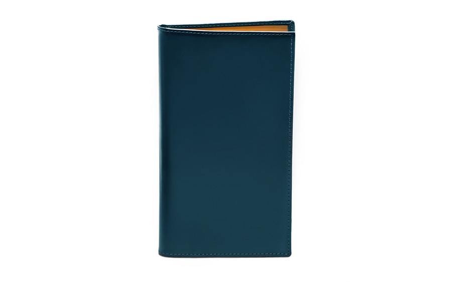 Bridle Coat Wallet - Petrol Blue - onlybrown