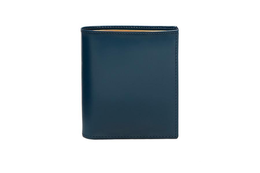 Bridle Mini Wallet - Petrol Blue (Personalisation) - onlybrown