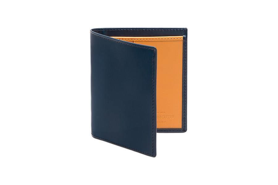 Bridle Mini Wallet - Petrol Blue (Personalisation) - onlybrown