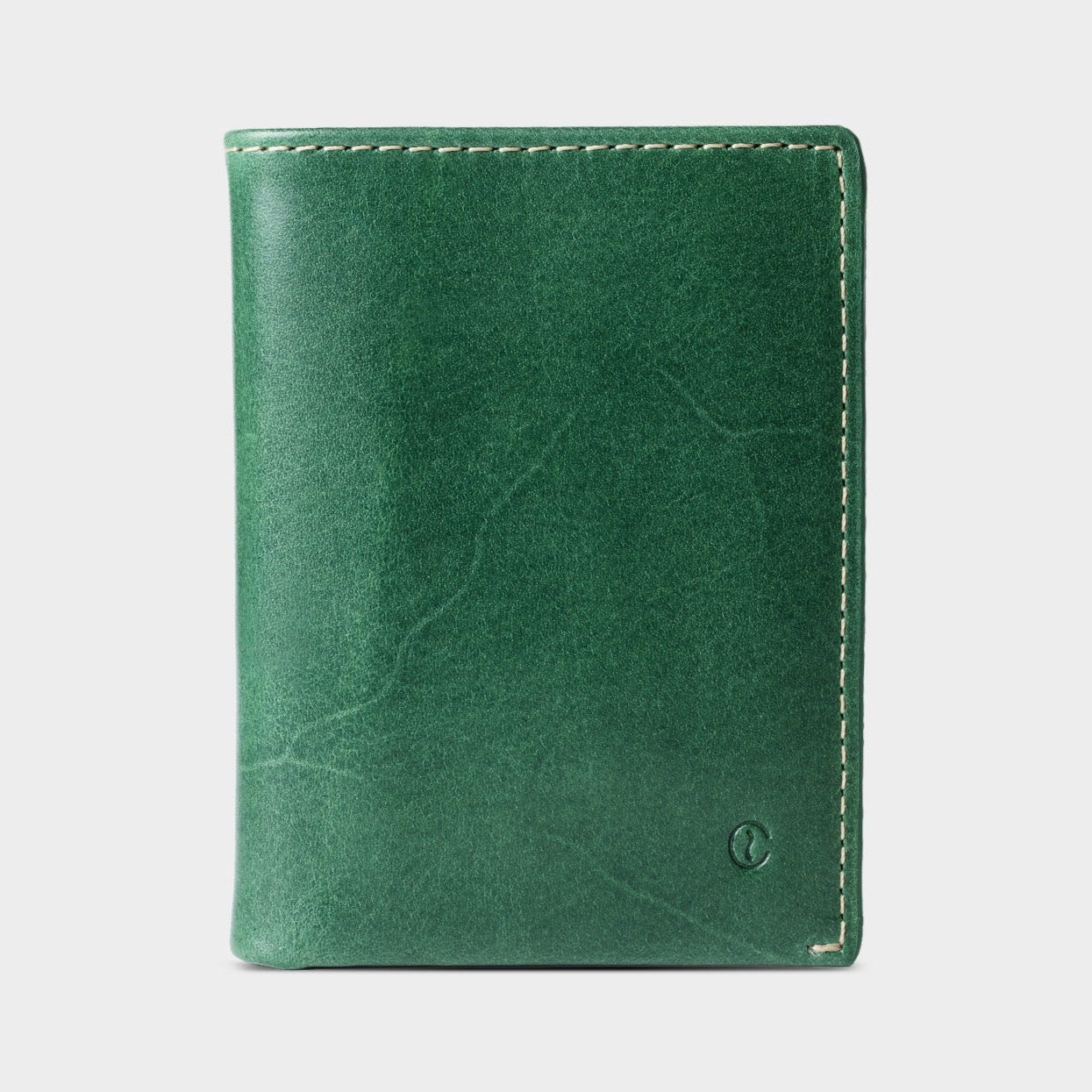 Slim Leather Wallet Costa Rica - Green
