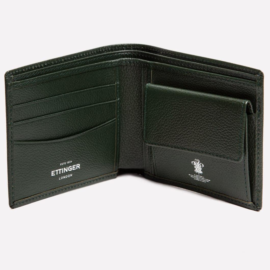 Capra Billfold Wallet w Coin pocket - onlybrown