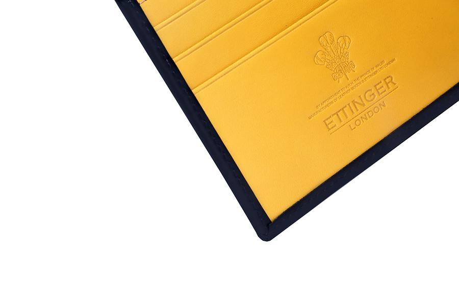 Bridle Hide Navy Billfold - onlybrown