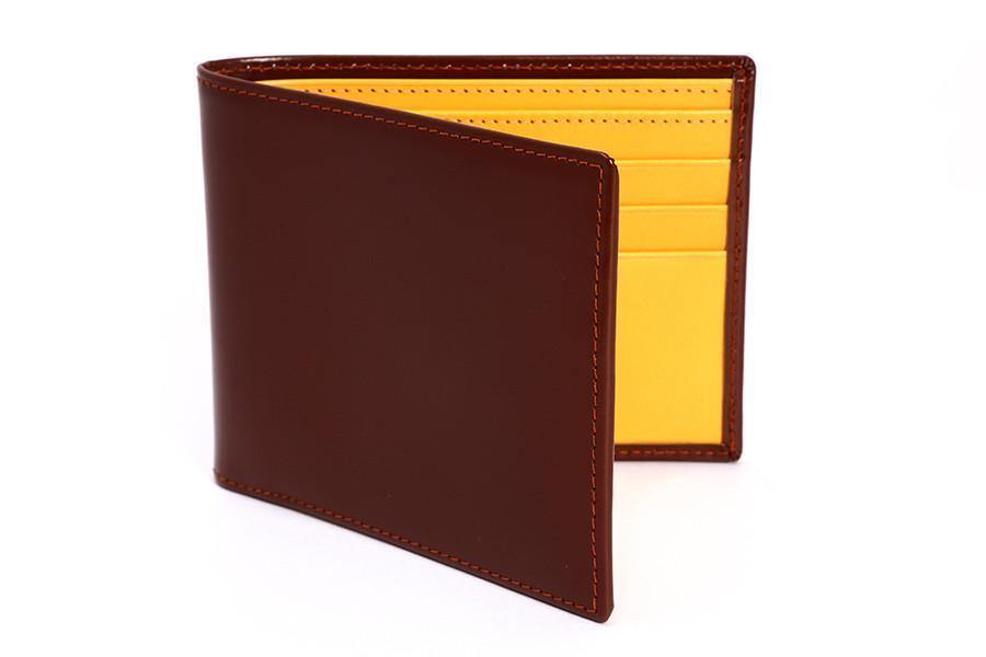 Bridle Hide Havana Billfold - onlybrown