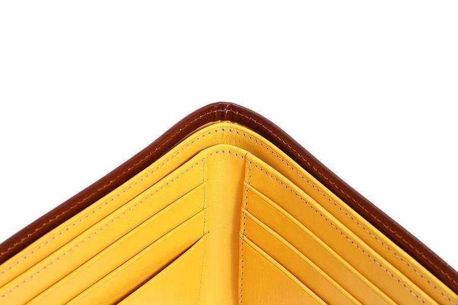 Bridle Hide Havana Billfold - onlybrown