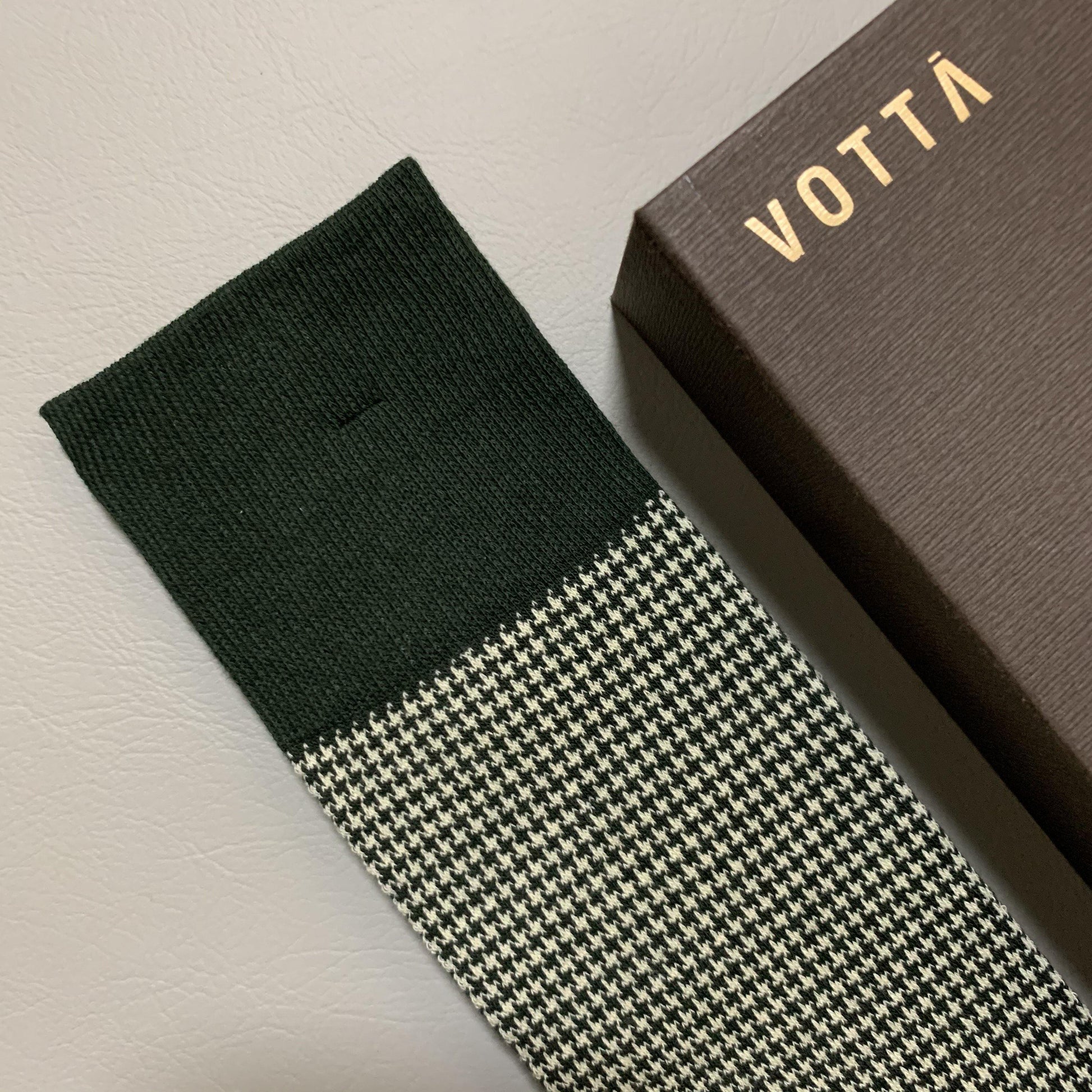 Houndstooth - Green - onlybrown