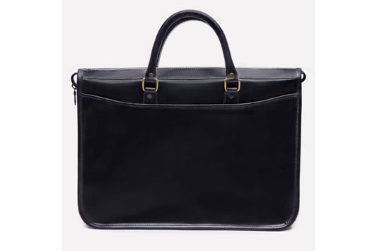 Mayfair Briefcase - Black - onlybrown