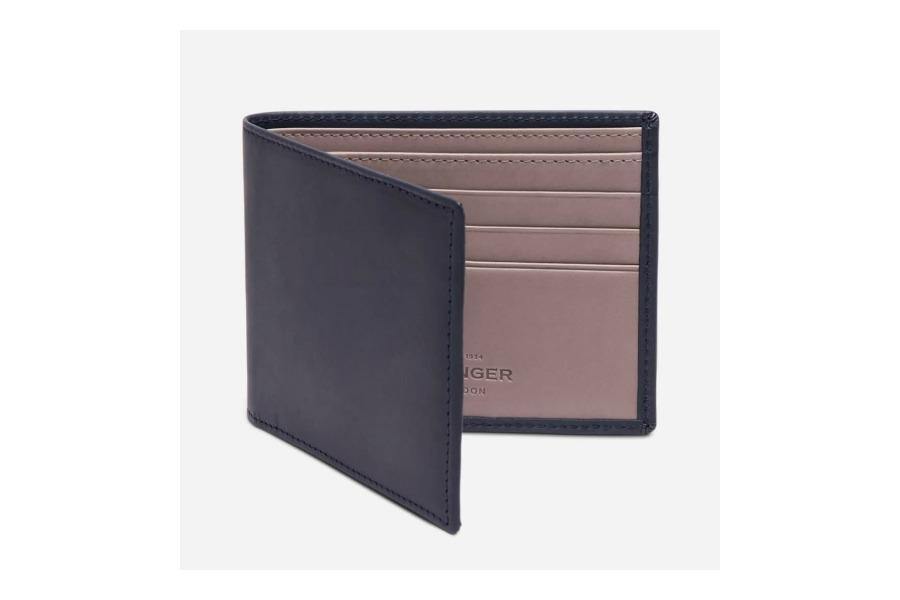 Saint Crispin Deep Sea Billfold (Personalisation) - onlybrown