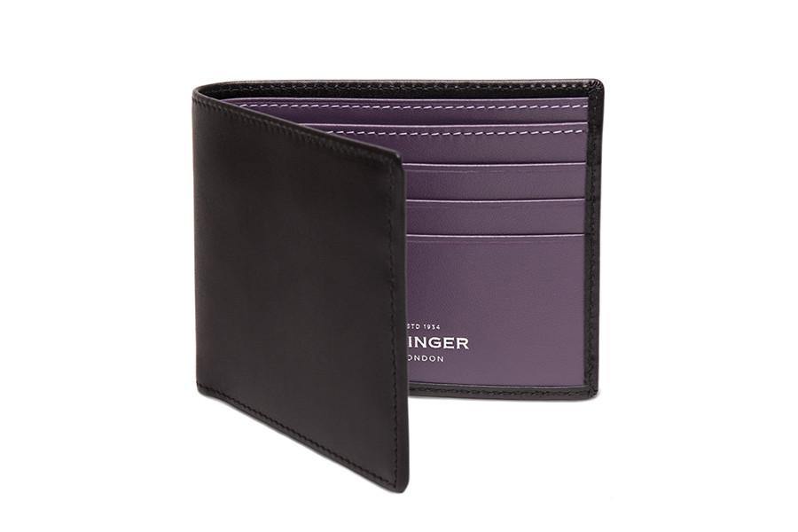 Sterling Purple Billfold (Personalisation) - onlybrown