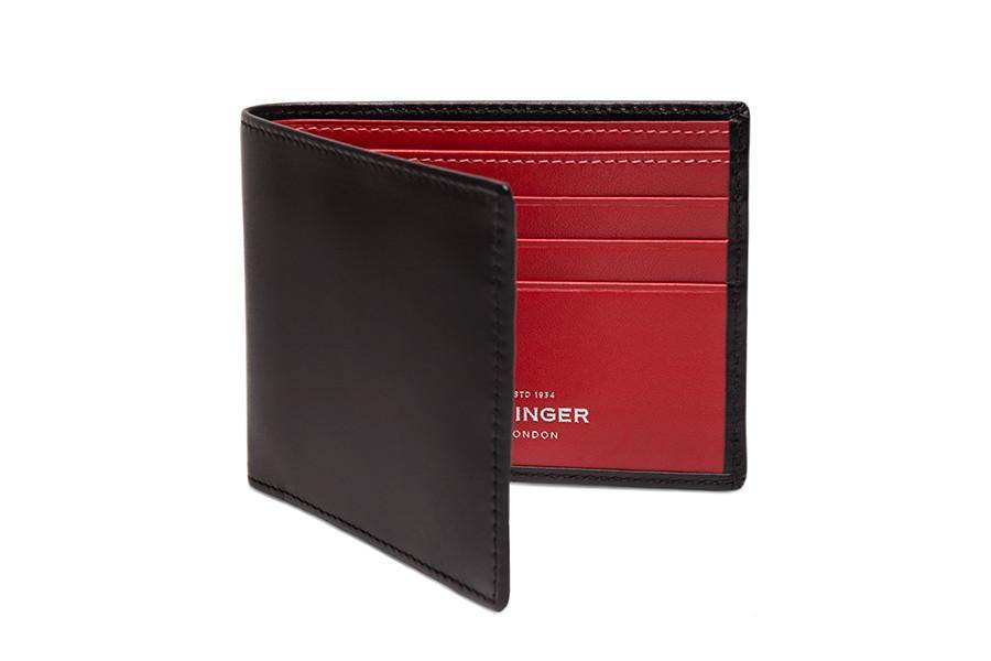 Sterling Red Billfold (Personalisation) - onlybrown