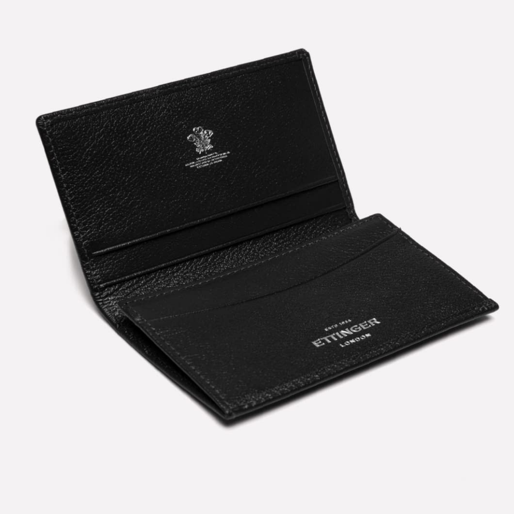 Capra Visiting Card Case (Black) - onlybrown