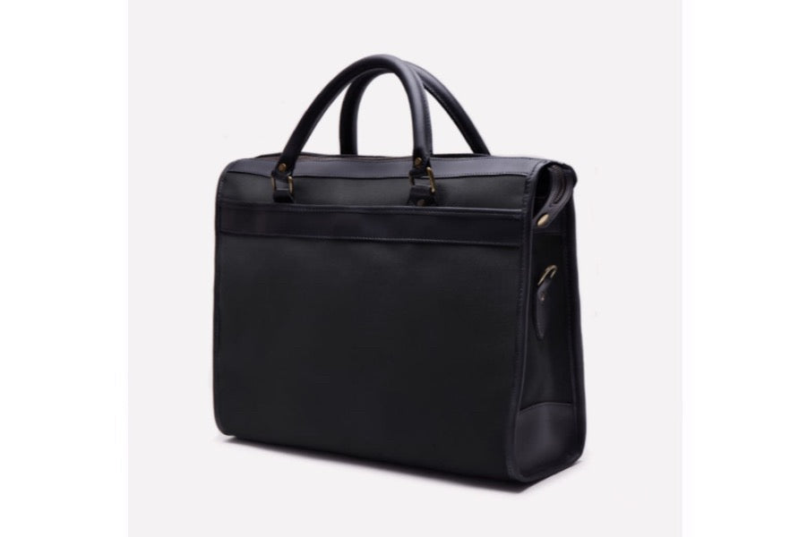 Wimbledon Briefcase - Black - onlybrown