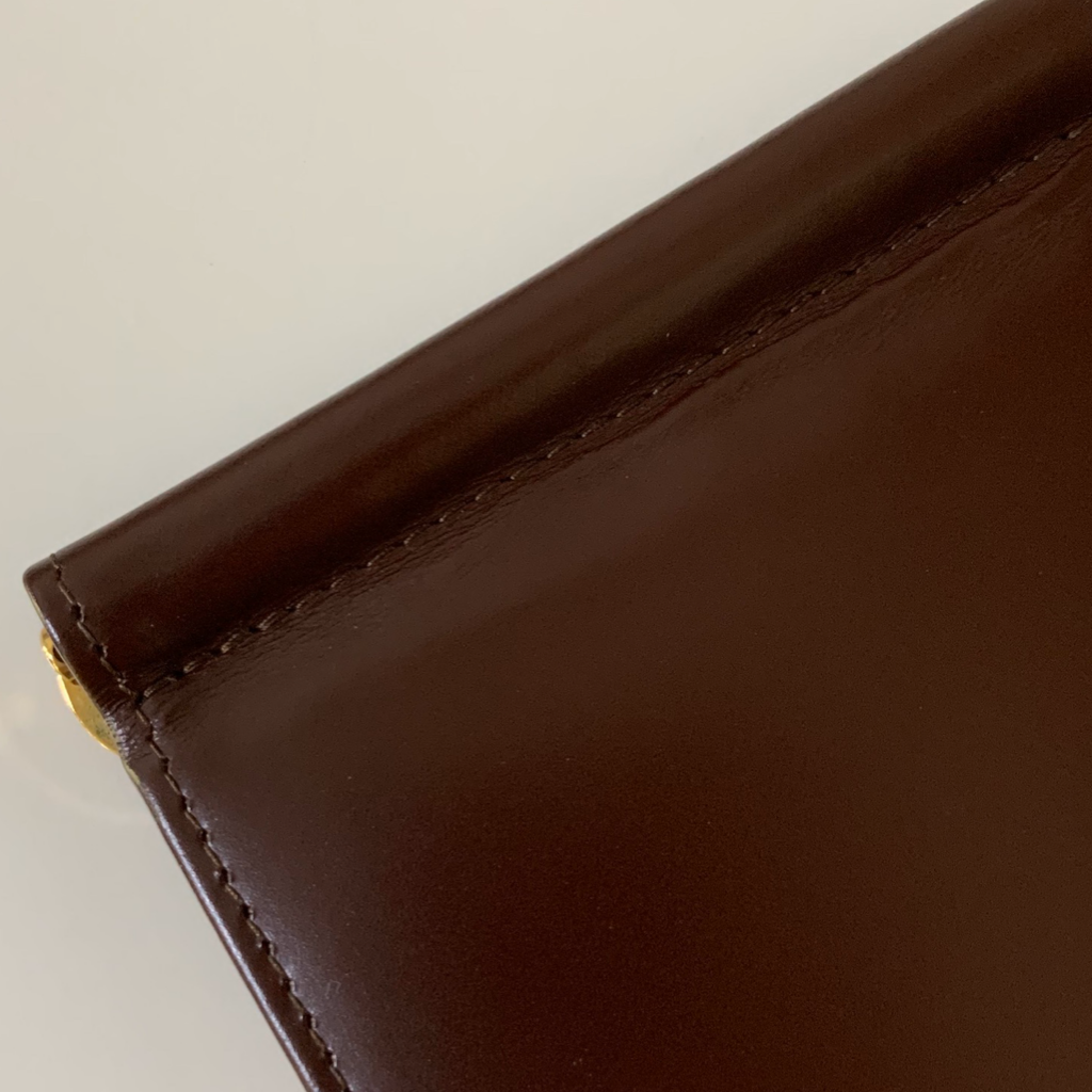 Bridle Nut Money Clip Wallet - onlybrown