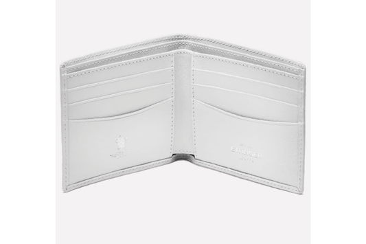 Capra Billfold Wallet - White - onlybrown
