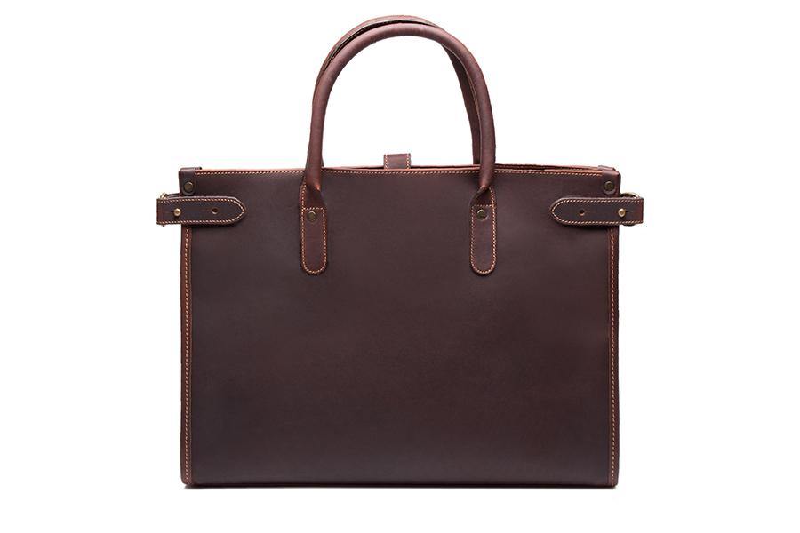 Chelsea Leather Tote - Havana - onlybrown